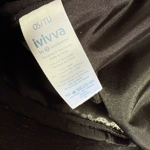 Ivivaa black Sherpa backpack - Picture 4 of 4